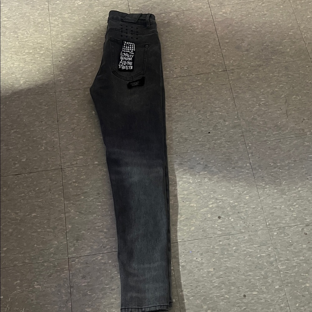 Ksubi Men's Dark Gray Skinny Jeans